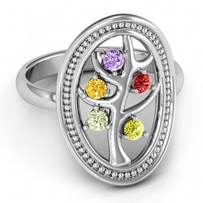 Organic Tree of Life  Ring - Name My Jewelry ™