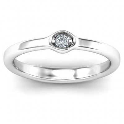 1-4 Infinite Wave Multi Stone Ring  - Name My Jewelry ™