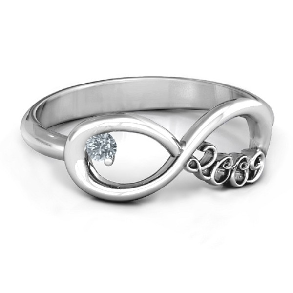 2009 Infinity Ring - Name My Jewelry ™