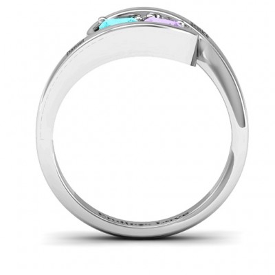 Pair of Hearts Ring - Name My Jewelry ™
