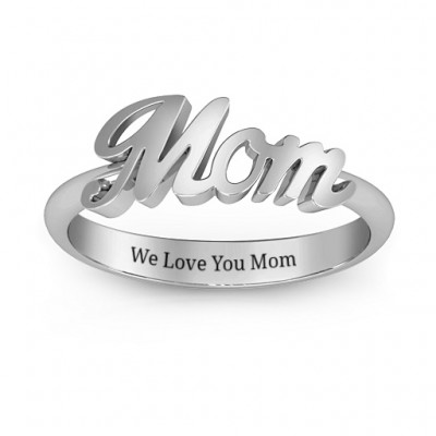 All About Mom Name Ring - Name My Jewelry ™