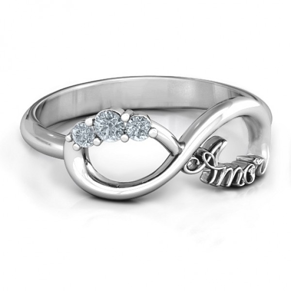Amor Infinity Ring - Name My Jewelry ™