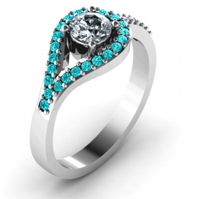 Asymmetrical Wrap Knot Ring - Name My Jewelry ™