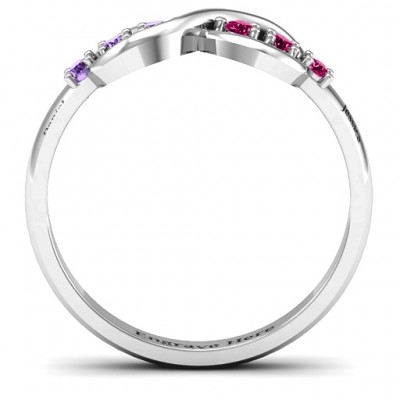 Auroral Infinity Ring - Name My Jewelry ™
