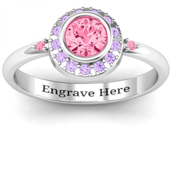 Blooming Round Cluster Ring - Name My Jewelry ™