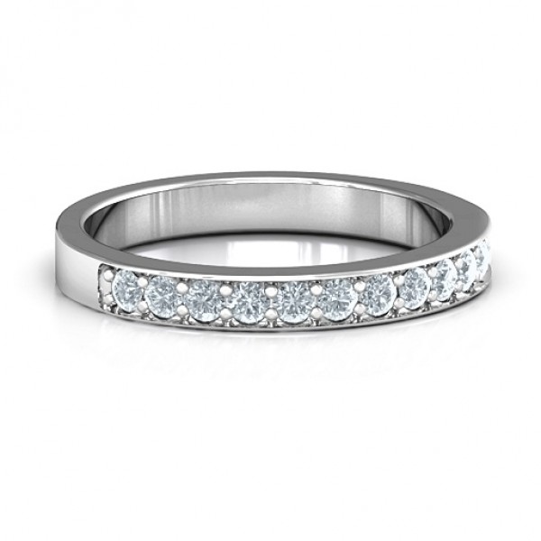 Classic Half Eternity Ring - Name My Jewelry ™