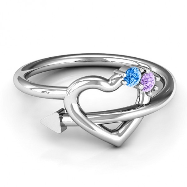 Cupid's Hold Love Ring - Name My Jewelry ™