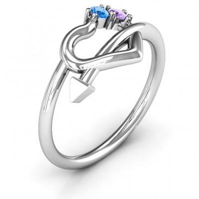 Cupid's Hold Love Ring - Name My Jewelry ™