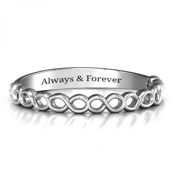 Dreaming Of Infinity Band - Name My Jewelry ™