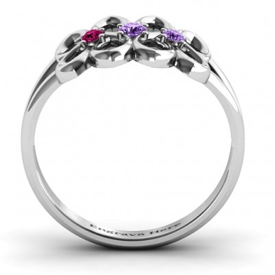 Echo of Love Infinity Ring - Name My Jewelry ™