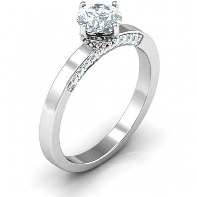 Enchantment Solitaire Ring - Name My Jewelry ™