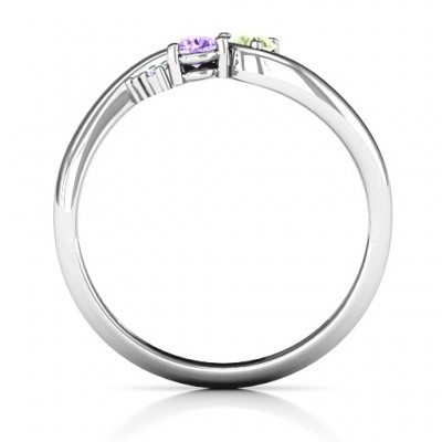 Everyday Dream Ring With Shoulder Accents - Name My Jewelry ™