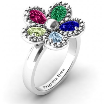 Flower Ring - Name My Jewelry ™