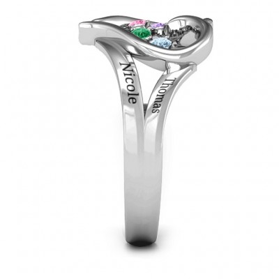 Forever In My Heart Birthstone Ring  - Name My Jewelry ™