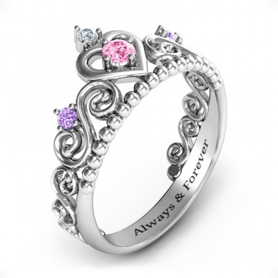 Happily Ever After Tiara Ring - Name My Jewelry ™