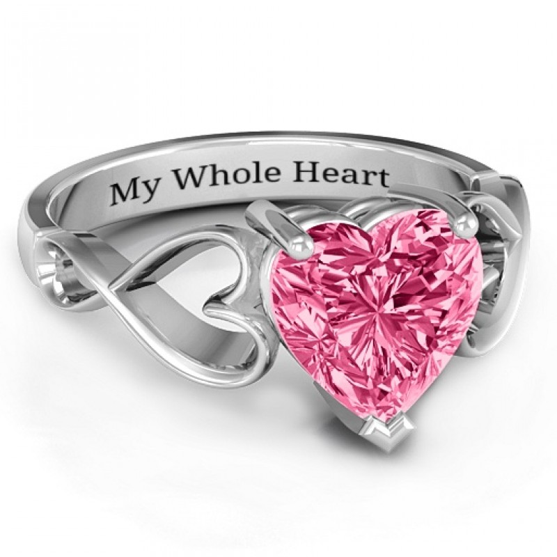 Ruby stone wedding ring. Beautiful heart shape ruby stone ring… | by  Rubygemstone | Medium