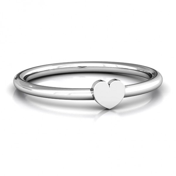 Heart Stackr Ring - Name My Jewelry ™