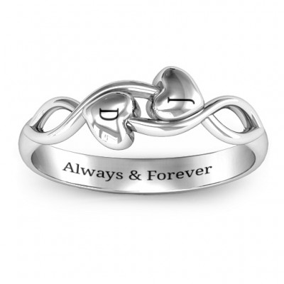 Heavenly Hearts Ring - Name My Jewelry ™
