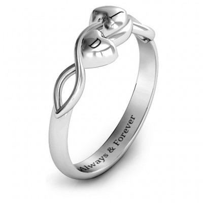 Heavenly Hearts Ring - Name My Jewelry ™
