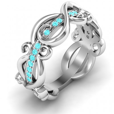 Imperative Love Infinity Ring - Name My Jewelry ™