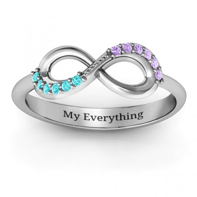 Infinity Accent Ring - Name My Jewelry ™