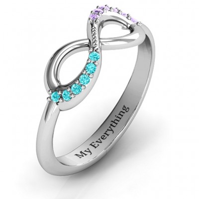 Infinity Accent Ring - Name My Jewelry ™