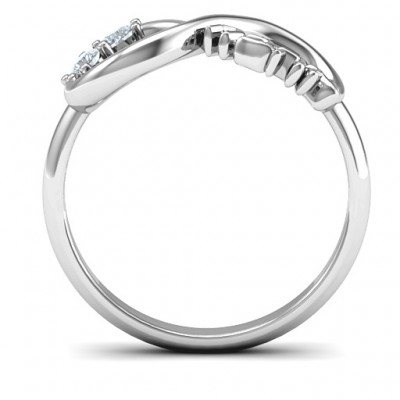 Infinity Ahava Ring - Name My Jewelry ™