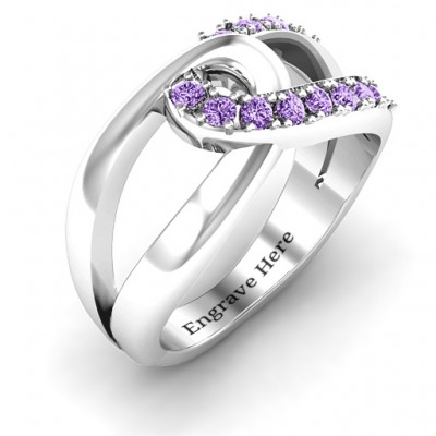 Infinity Embrace Ring - Name My Jewelry ™