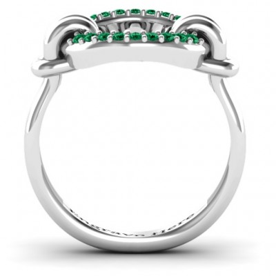 Karma Ring with 20 Stones  - Name My Jewelry ™