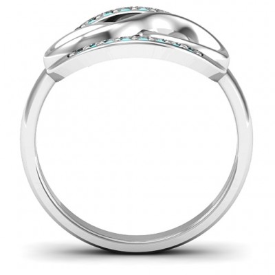 Karma of Love Infinity Ring - Name My Jewelry ™
