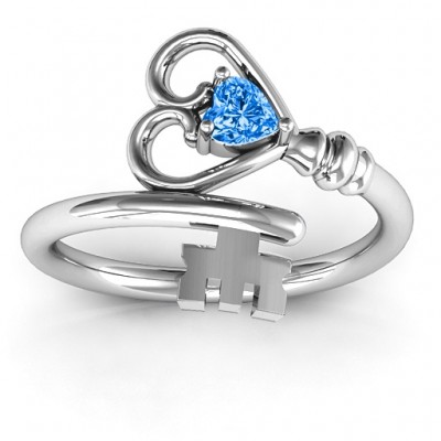 Key to Her Heart Ring - Name My Jewelry ™