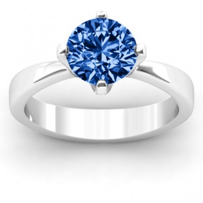 Large Stone Solitaire Ring  - Name My Jewelry ™