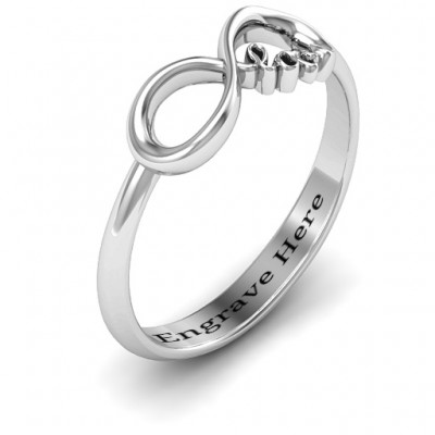 Love Infinity Ring - Name My Jewelry ™