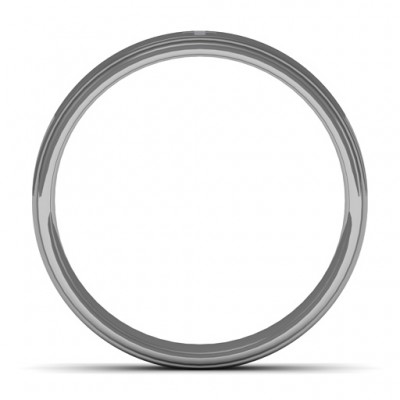 Men's Cross and Brushed Centre Tungsten Ring - Name My Jewelry ™