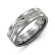 Tungsten XO Ring: Hugs & Kisses, Crafted to Last Forever