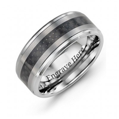 Men's Trinity Tungsten Ring - Name My Jewelry ™