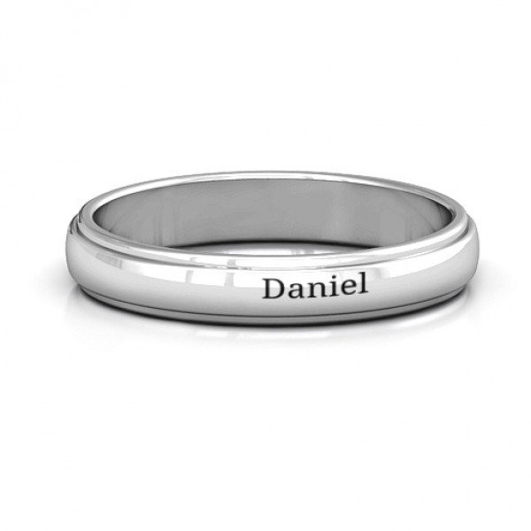 Menelaus Bevelled Women's Ring - Name My Jewelry ™