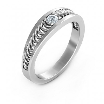 Modern Elegance Band Ring - Name My Jewelry ™