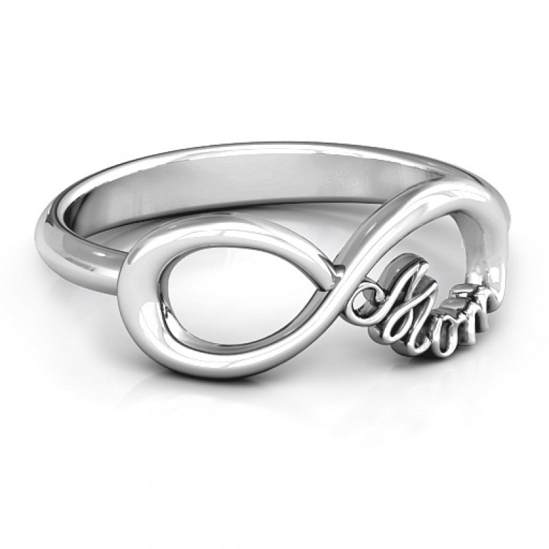 Creative Golden Infinity Love Design Zircon Ring Women Girls - Temu
