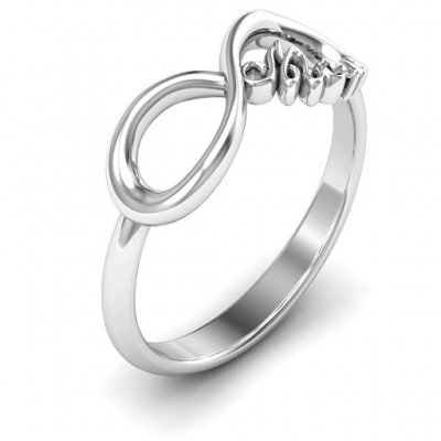 Mom's Infinite Love Ring - Name My Jewelry ™