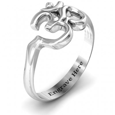 Om - Sound of Universe Ring - Name My Jewelry ™