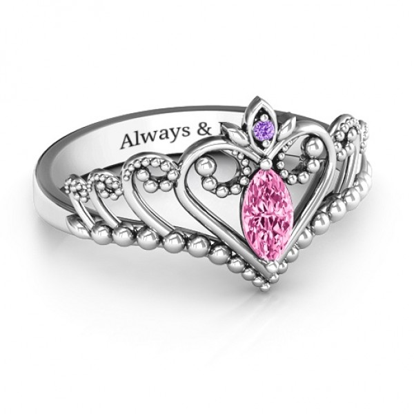 Once Upon A Time Tiara Ring - Name My Jewelry ™