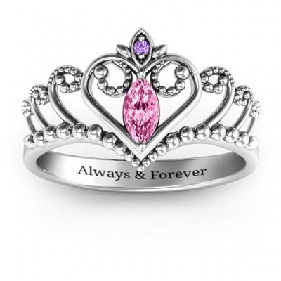 Once Upon A Time Tiara Ring - Name My Jewelry ™
