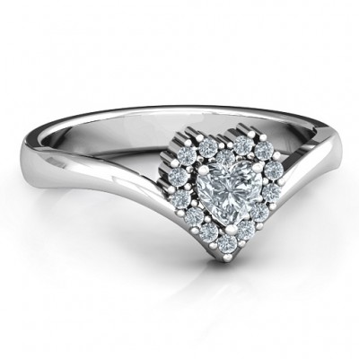 Peak of Love Ring - Name My Jewelry ™