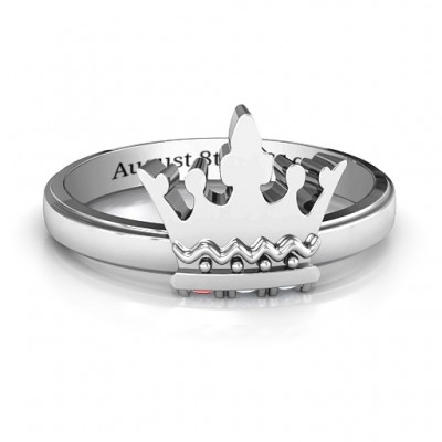 Royal Family Princess Tiara Ring - Name My Jewelry ™