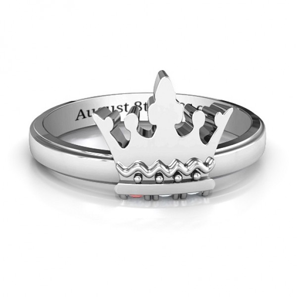 Royal Family Princess Tiara Ring - Name My Jewelry ™
