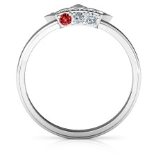Feel Like Royalty: The Tiara Ring Story at Name My Jewelry