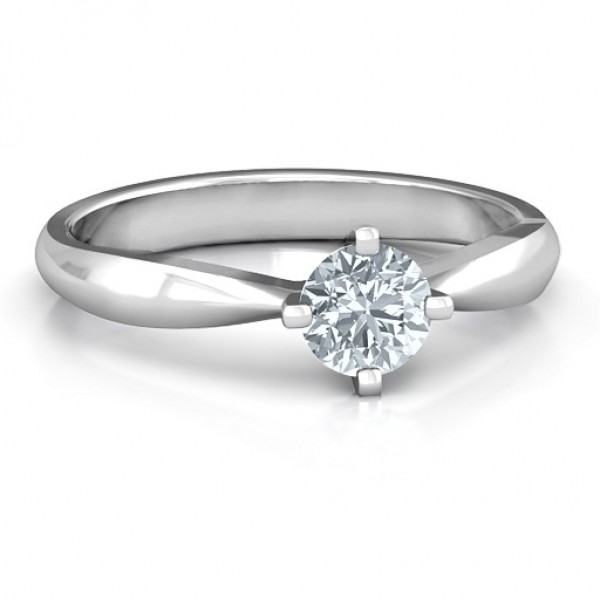 Sandra Solitaire Ring - Name My Jewelry ™