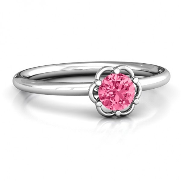 Scarlet Flower Ring - Name My Jewelry ™