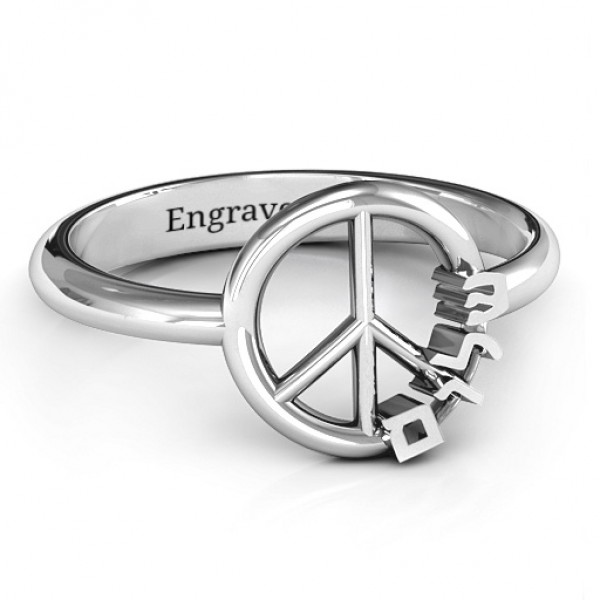 Shalom Peace Ring - Name My Jewelry ™